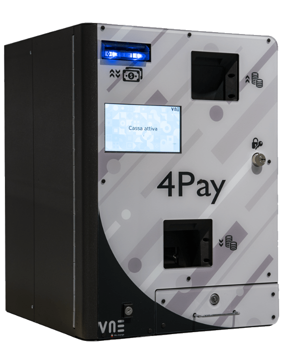 VNE 4Pay: cassa automatica per volumi elevati